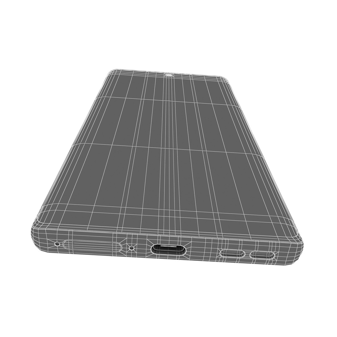 Motorola Moto G96 3D Model – Low Poly PBR Phone Asset, FBX - View 21