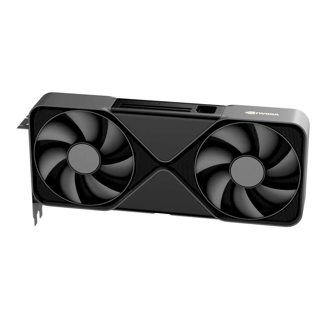 NVIDIA RTX PRO 6000 3D Model – High Poly PBR Graphics Card, FBX - View 15