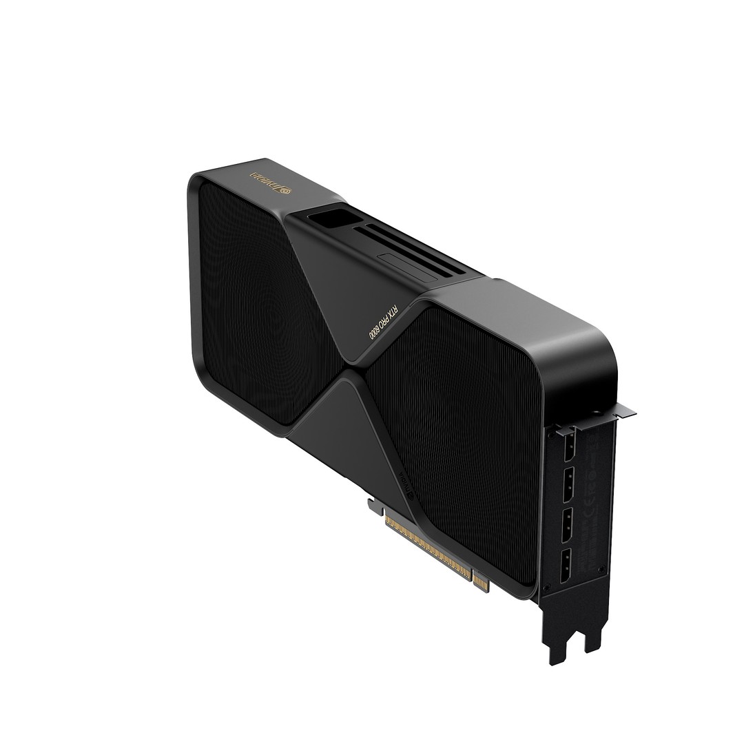 NVIDIA RTX PRO 6000 3D Model – High Poly PBR Graphics Card, FBX - View 35