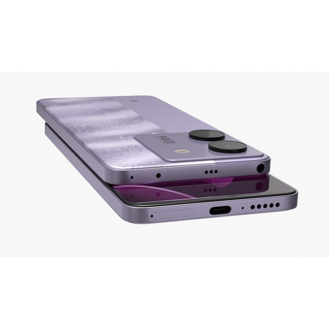 Xiaomi Poco M7 Pro 3D Model – High Poly PBR Asset, FBX, OBJ - View 11