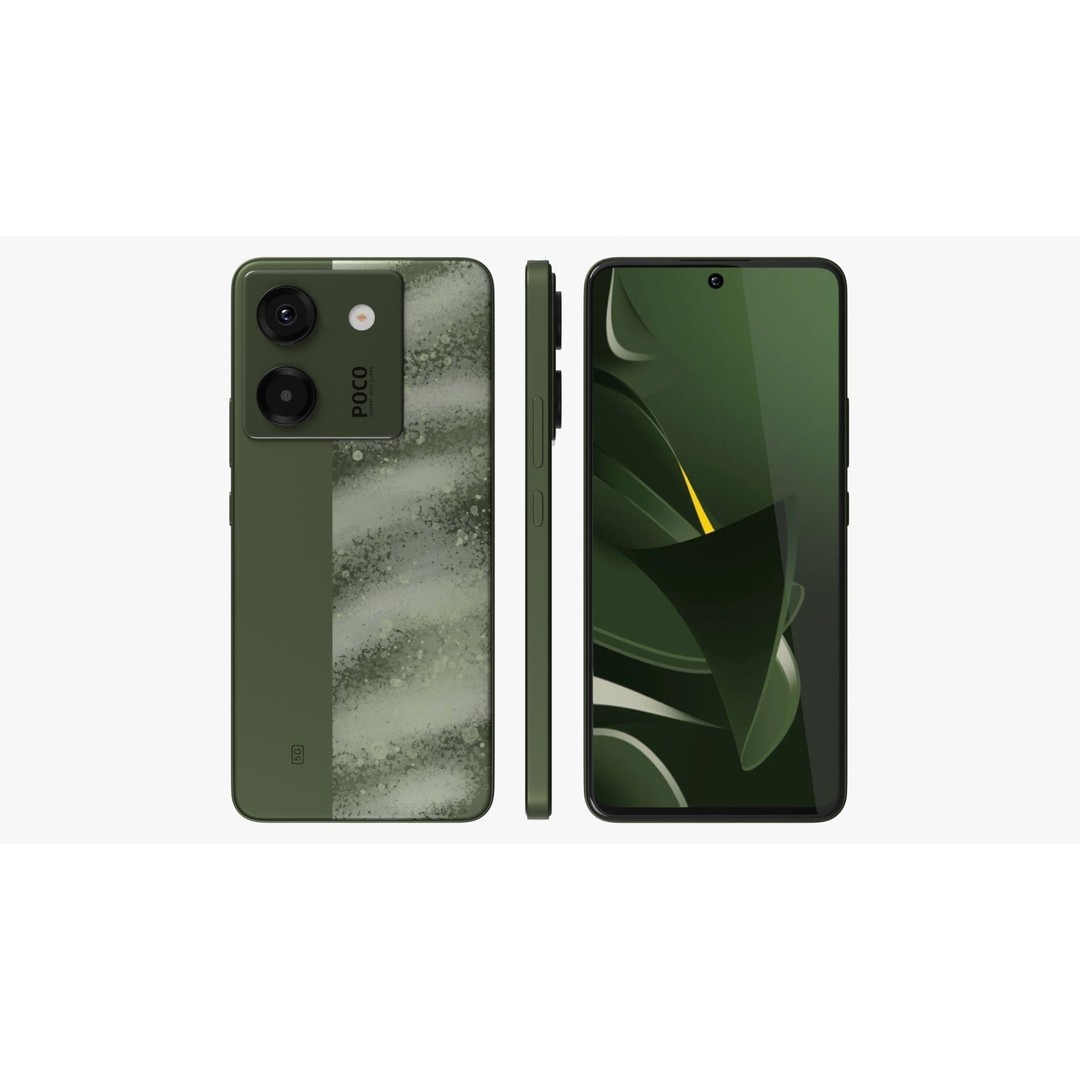 Xiaomi Poco M7 Pro 3D Model – High Poly PBR Asset, FBX, OBJ - View 16