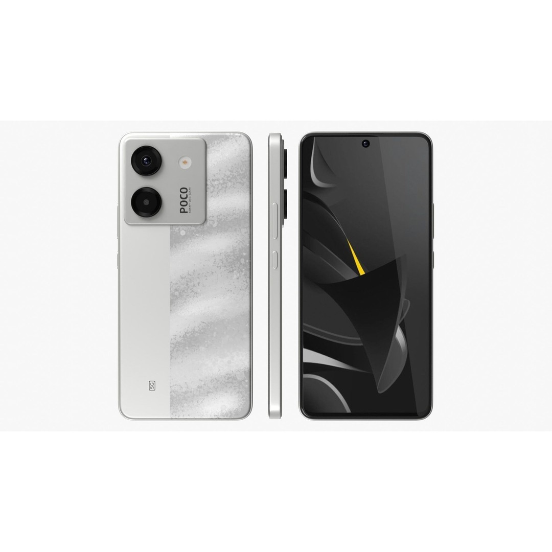 Xiaomi Poco M7 Pro 3D Model – High Poly PBR Asset, FBX, OBJ - View 26