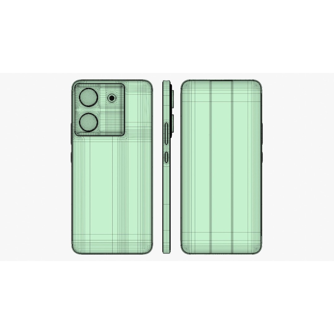 Xiaomi Poco M7 Pro 3D Model – High Poly PBR Asset, FBX, OBJ - View 36