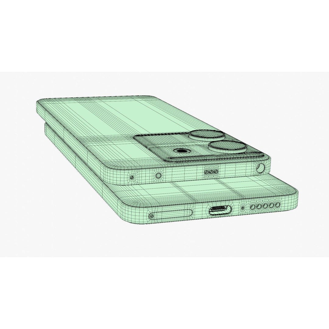 Xiaomi Poco M7 Pro 3D Model – High Poly PBR Asset, FBX, OBJ - View 41