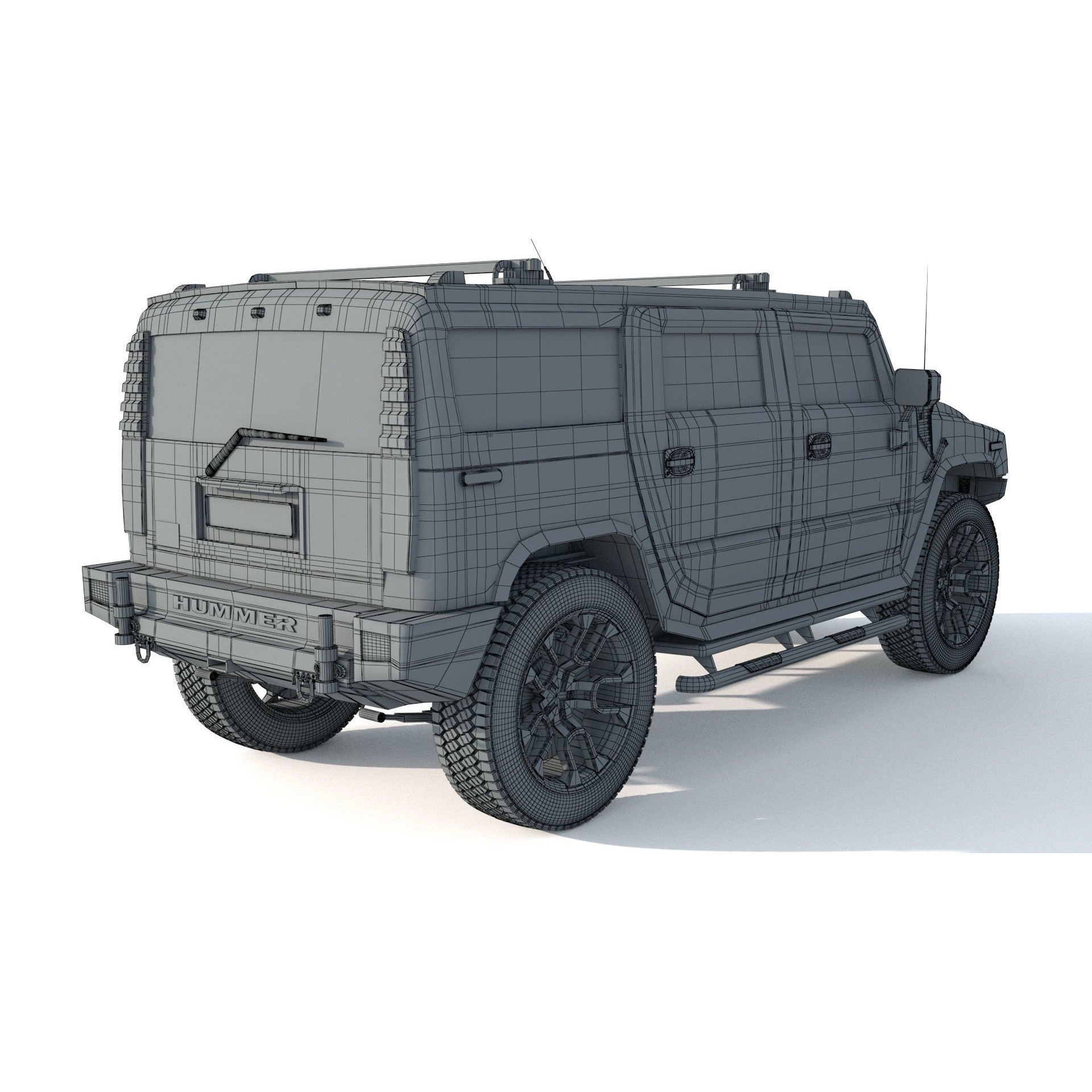 Hummer H2 Specs - Game-Ready 3D Model