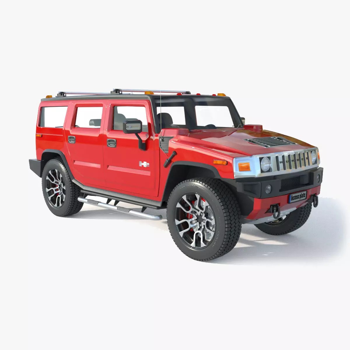 Hummer H2 Specs - Game-Ready 3D Model - View 2