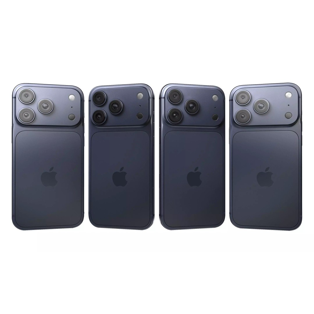 Apple iPhone 17 Pro 3D Model – High Poly Game Asset, FBX/OBJ