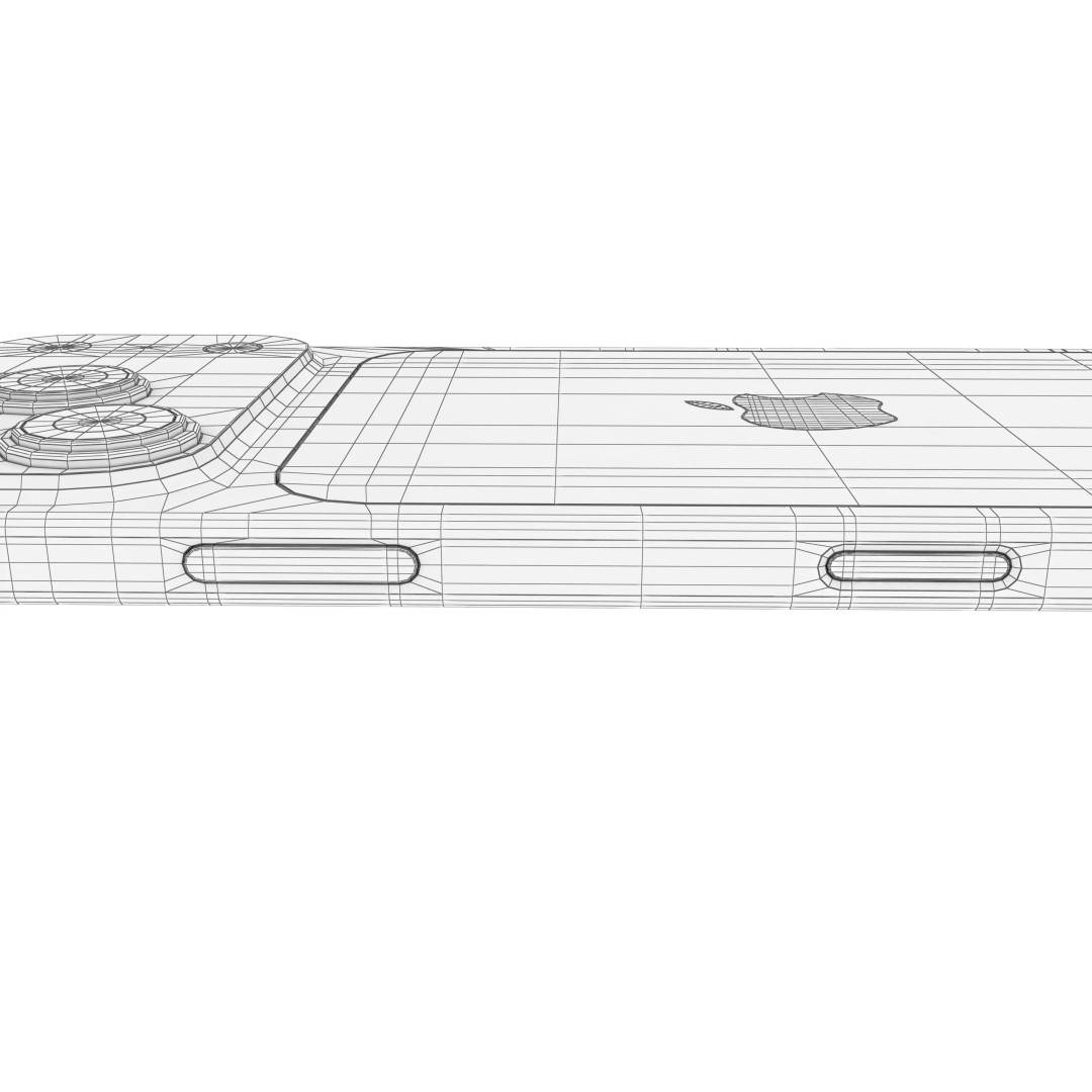 Apple iPhone 17 Pro 3D Model – High Poly Game Asset, FBX/OBJ - View 23