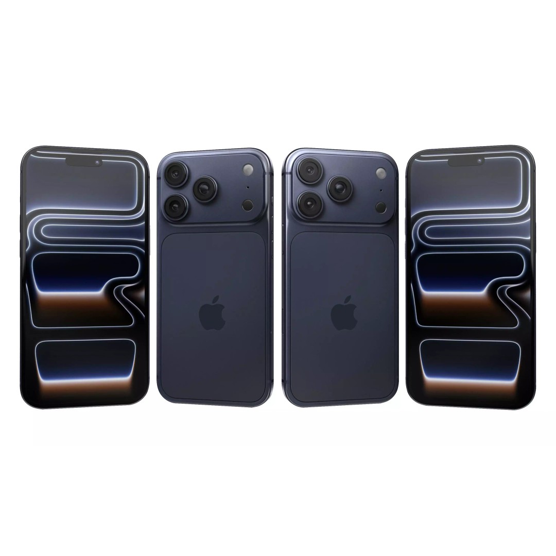 Apple iPhone 17 Pro 3D Model – High Poly Game Asset, FBX/OBJ - View 29