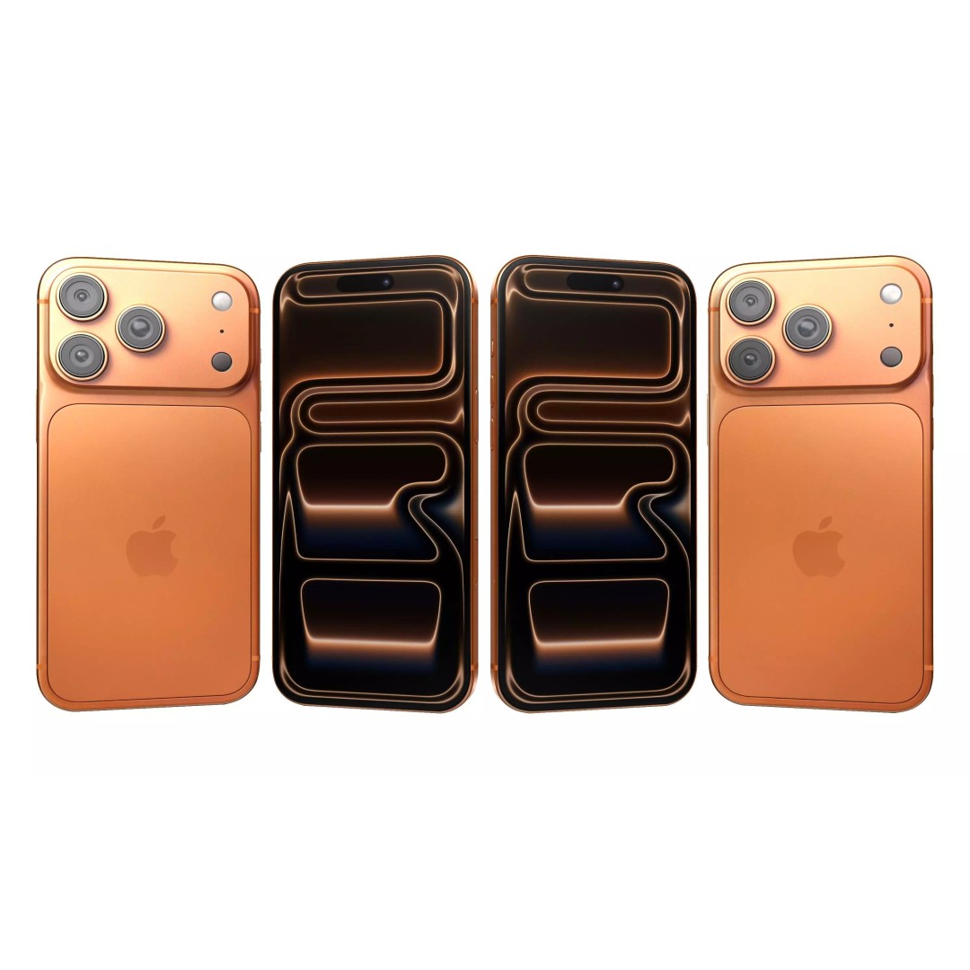 Apple iPhone 17 Pro 3D Model – High Poly Game Asset, FBX/OBJ - View 4