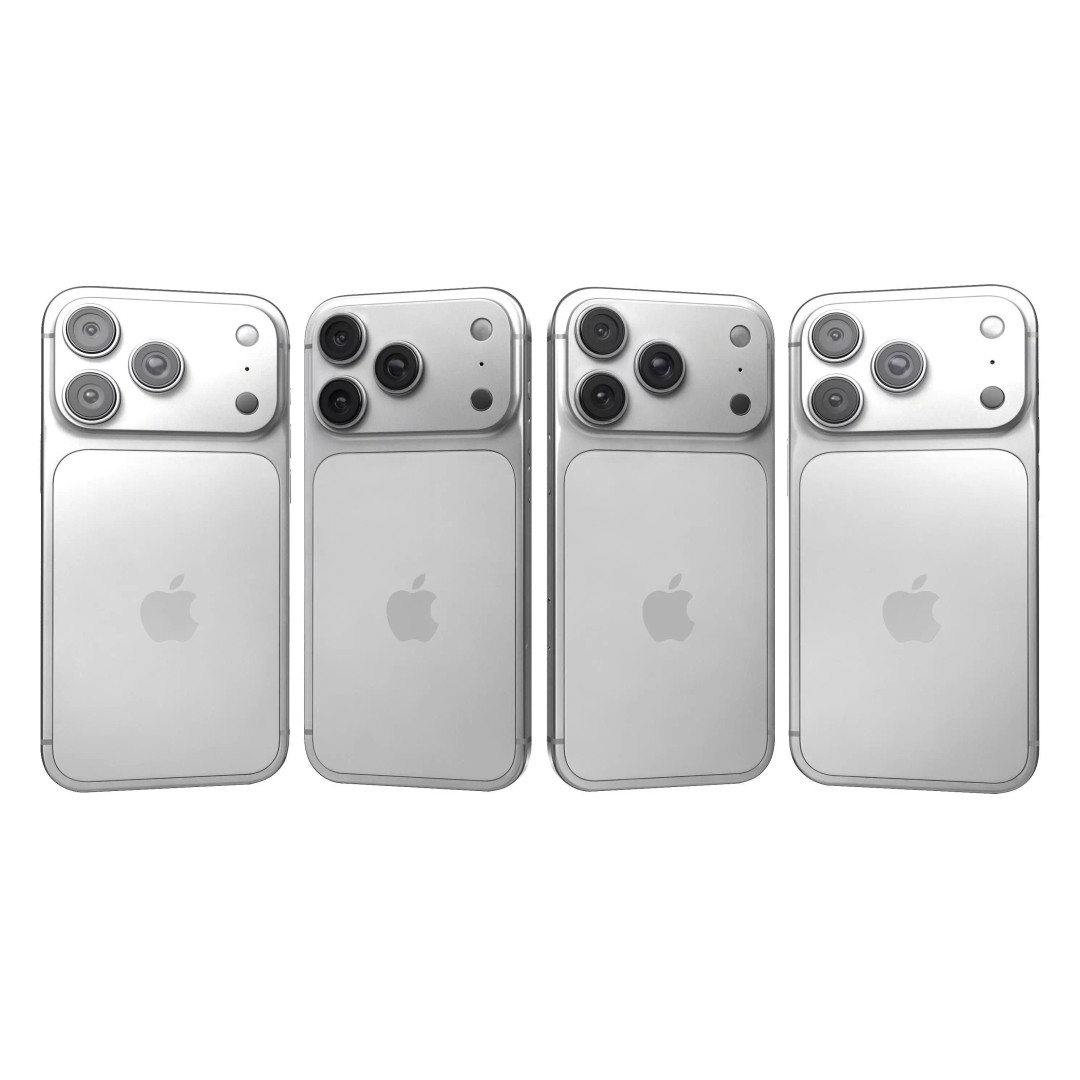 Apple iPhone 17 Pro 3D Model – High Poly Game Asset, FBX/OBJ - View 8