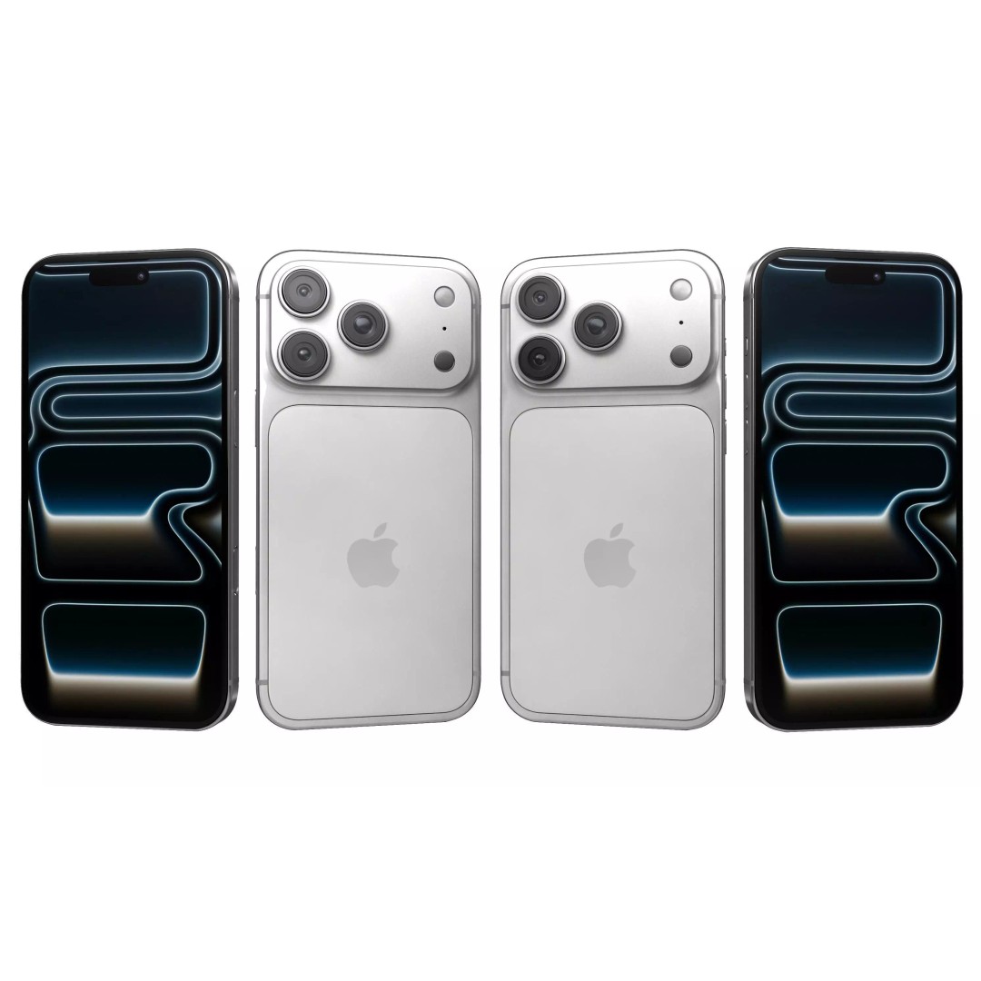 Apple iPhone 17 Pro 3D Model – High Poly Game Asset, FBX/OBJ - View 9