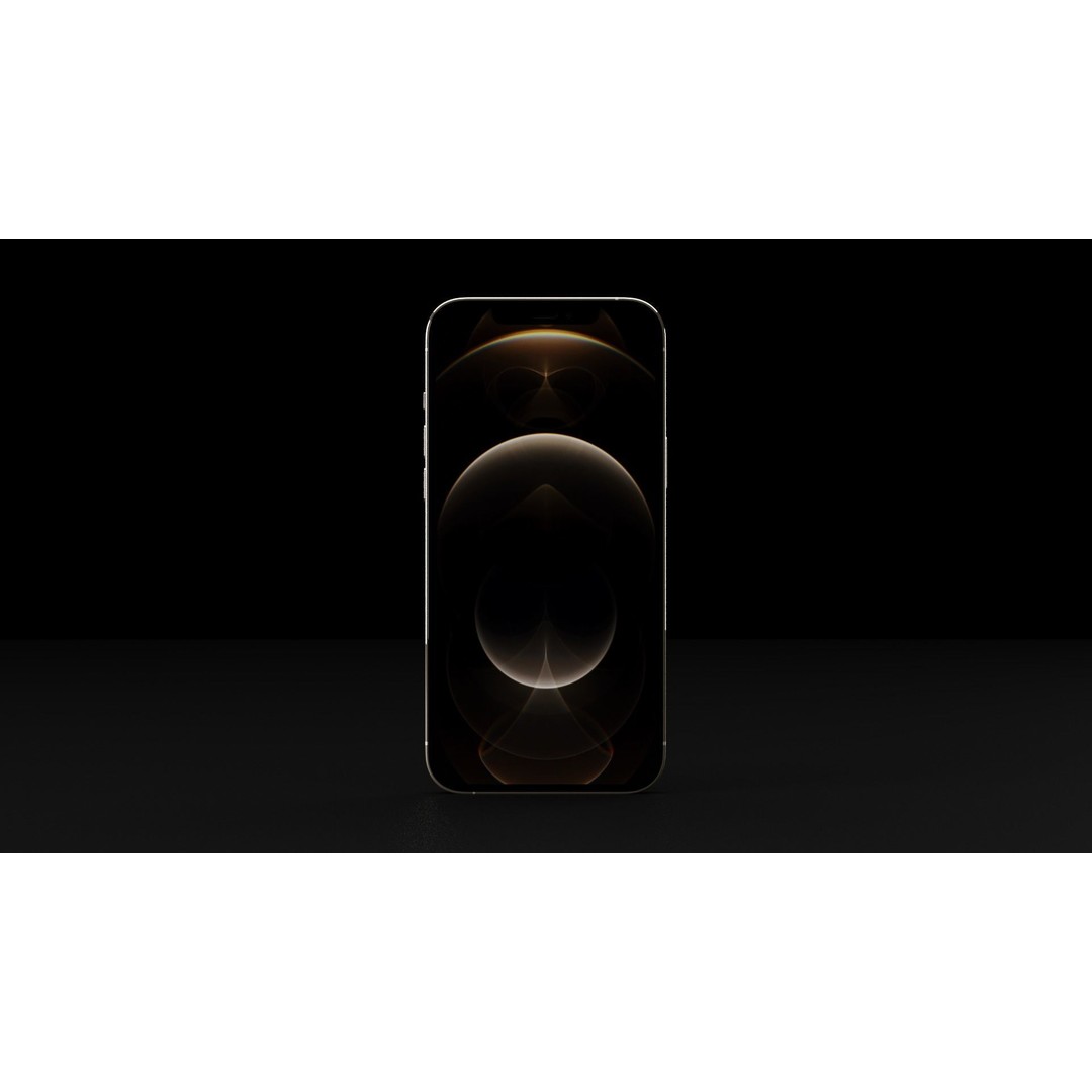 Apple iPhone 12 Pro Max 3D Model – Low Poly Game Asset, FBX, OBJ - View 11