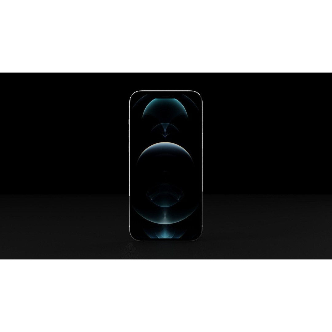 Apple iPhone 12 Pro Max 3D Model – Low Poly Game Asset, FBX, OBJ - View 8