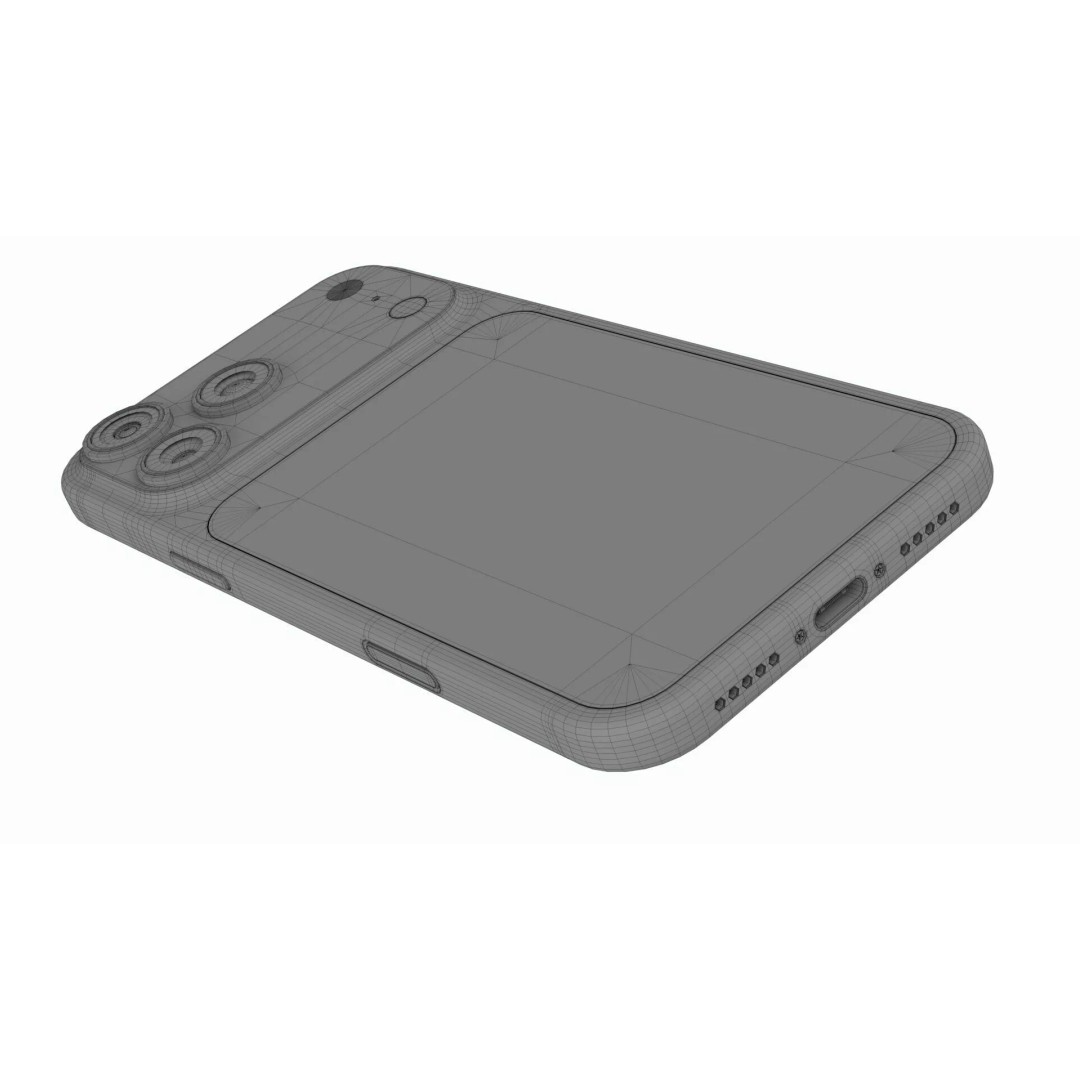 Apple iPhone 17 Pro Max 3D Model – Realistic PBR Asset, FBX/OBJ