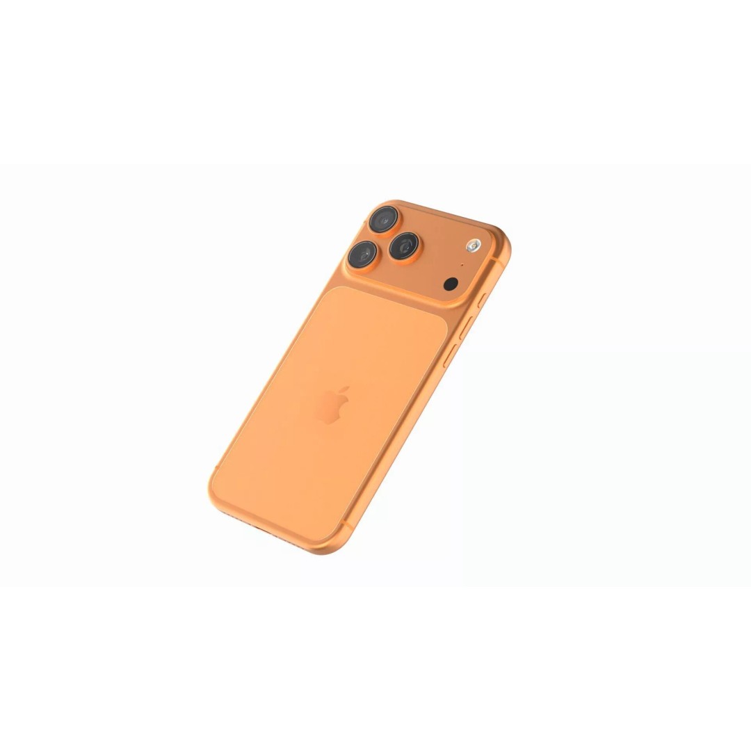 Apple iPhone 17 Pro Max 3D Model – Realistic PBR Asset, FBX/OBJ - View 3