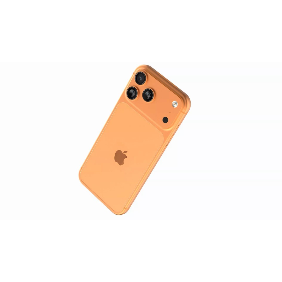 Apple iPhone 17 Pro Max 3D Model – Realistic PBR Asset, FBX/OBJ - View 4