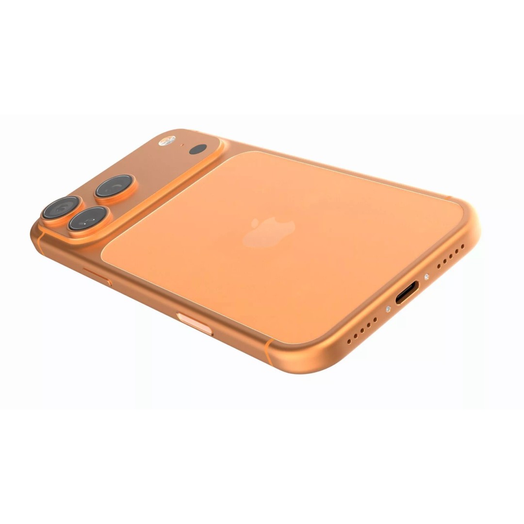 Apple iPhone 17 Pro Max 3D Model – Realistic PBR Asset, FBX/OBJ - View 8