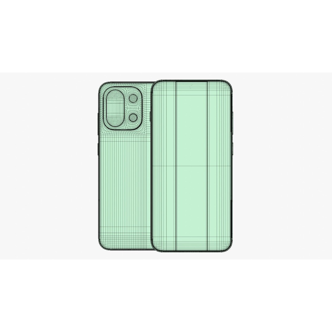 OnePlus 13T Pink 3D Model – Low Poly Game Asset, PBR Textures, FBX - View 14