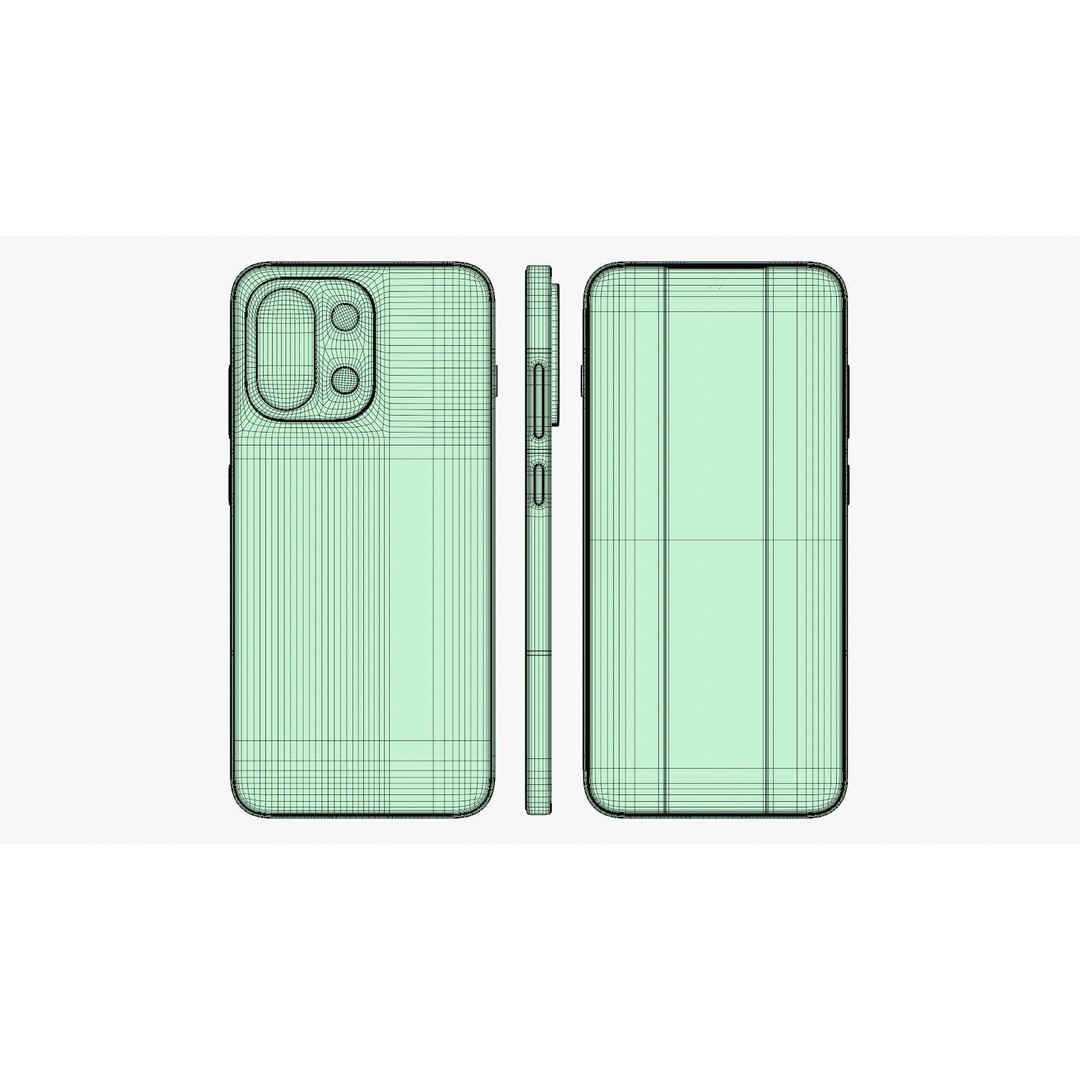 OnePlus 13T Pink 3D Model – Low Poly Game Asset, PBR Textures, FBX - View 15