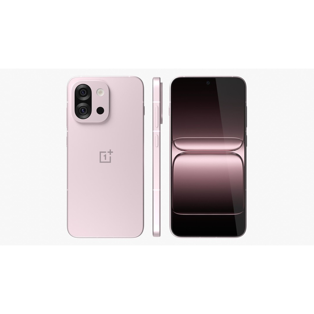 OnePlus 13T Pink 3D Model – Low Poly Game Asset, PBR Textures, FBX - View 4