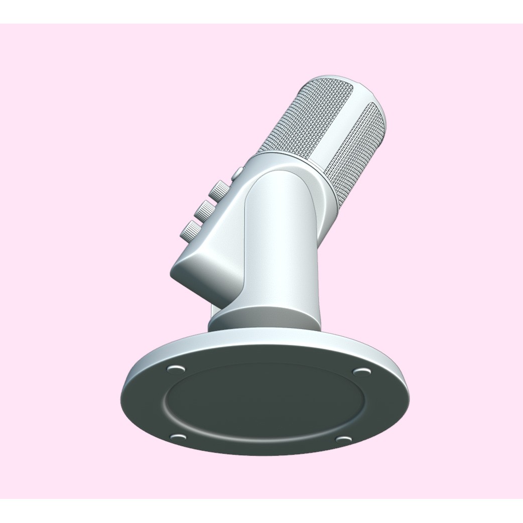 FIFINE Microphone 3D Model – High Poly PBR Asset, Multiple Formats - View 20