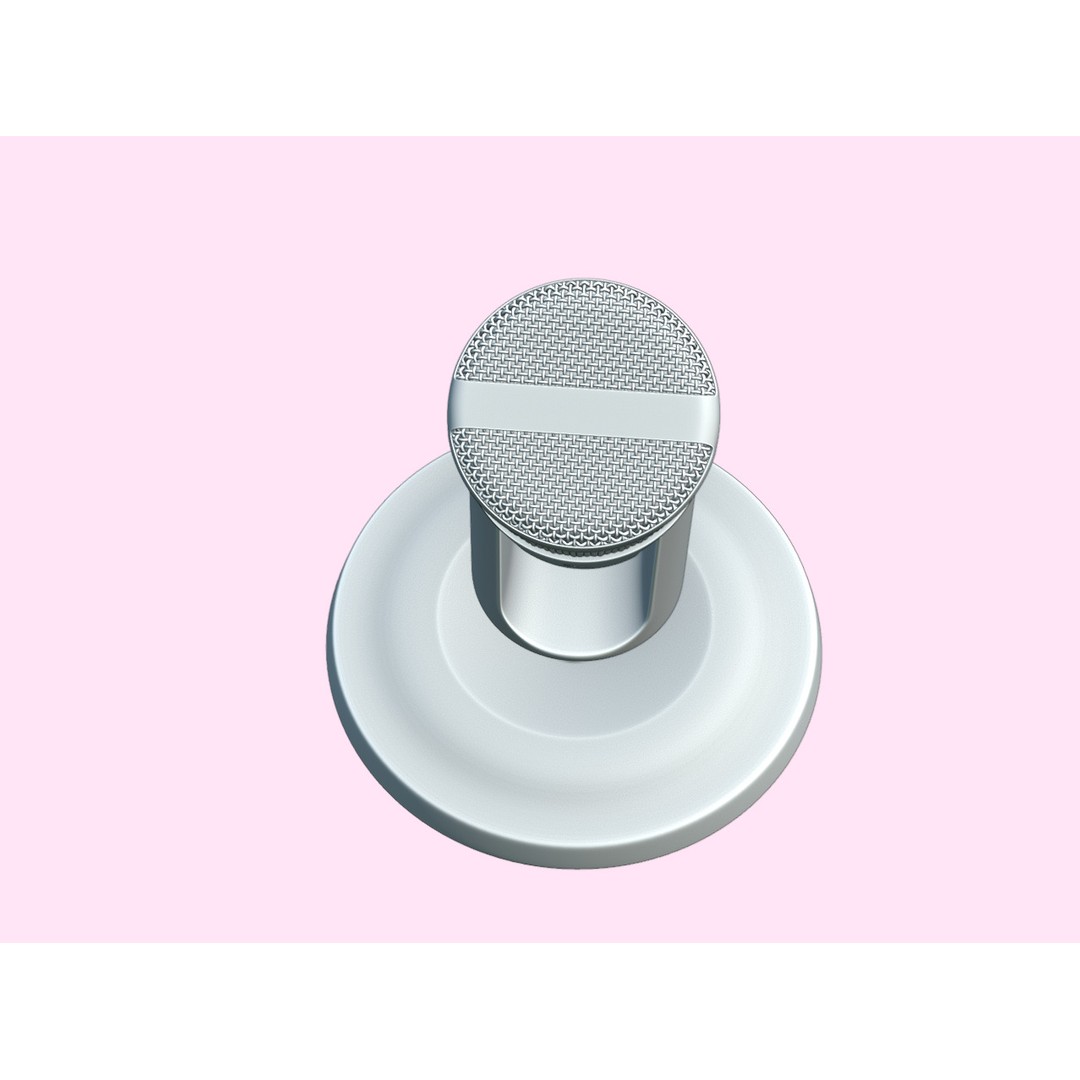FIFINE Microphone 3D Model – High Poly PBR Asset, Multiple Formats - View 23