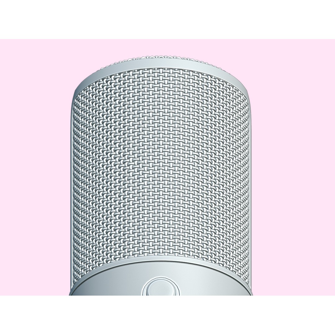 FIFINE Microphone 3D Model – High Poly PBR Asset, Multiple Formats - View 24