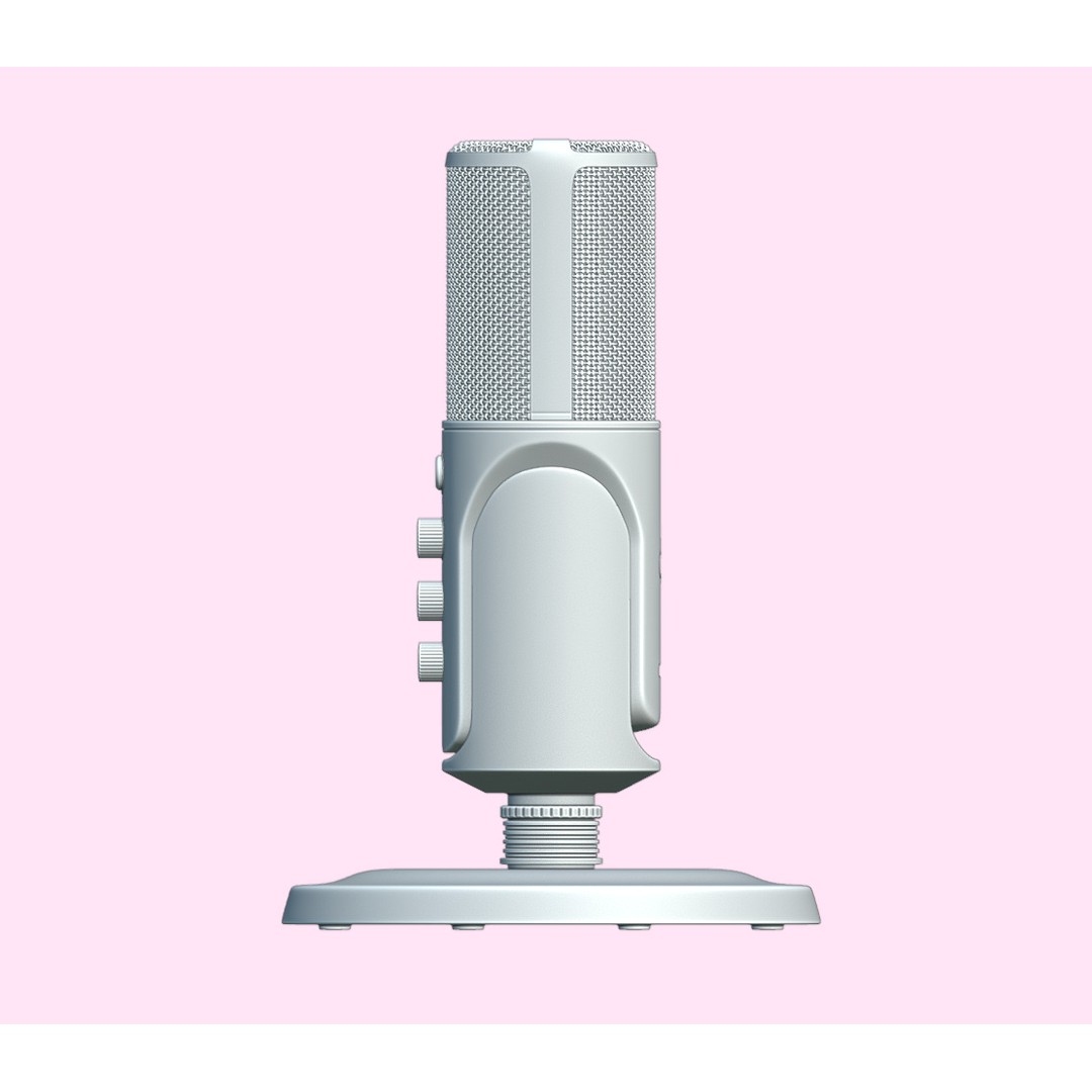 FIFINE Microphone 3D Model – High Poly PBR Asset, Multiple Formats - View 25