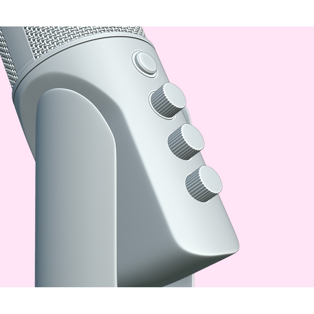 FIFINE Microphone 3D Model – High Poly PBR Asset, Multiple Formats - View 26