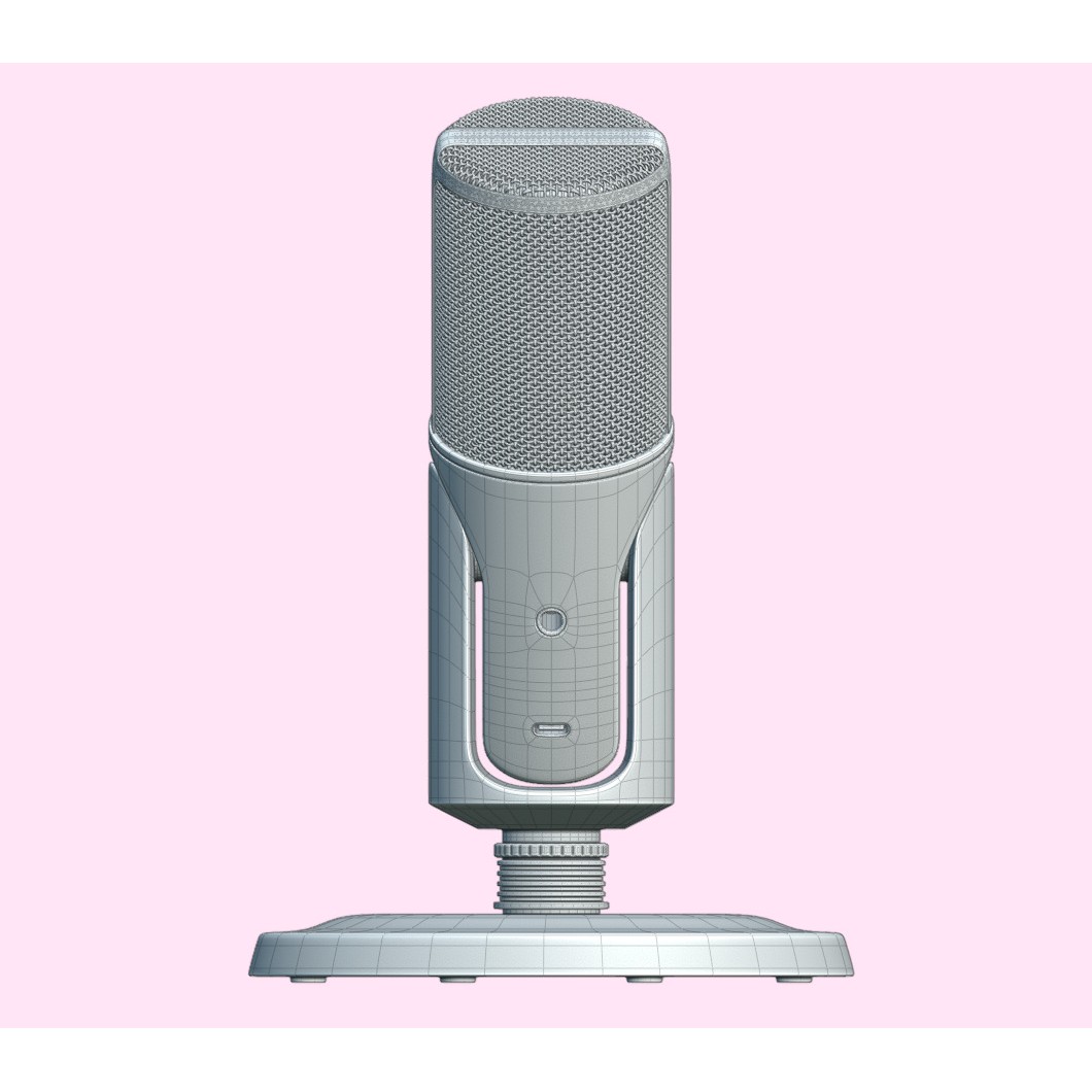 FIFINE Microphone 3D Model – High Poly PBR Asset, Multiple Formats - View 28