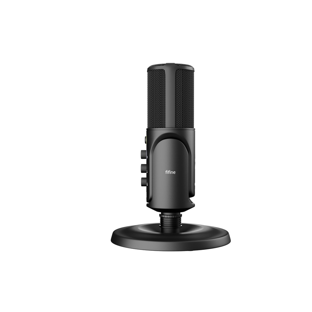 FIFINE Microphone 3D Model – High Poly PBR Asset, Multiple Formats - View 4