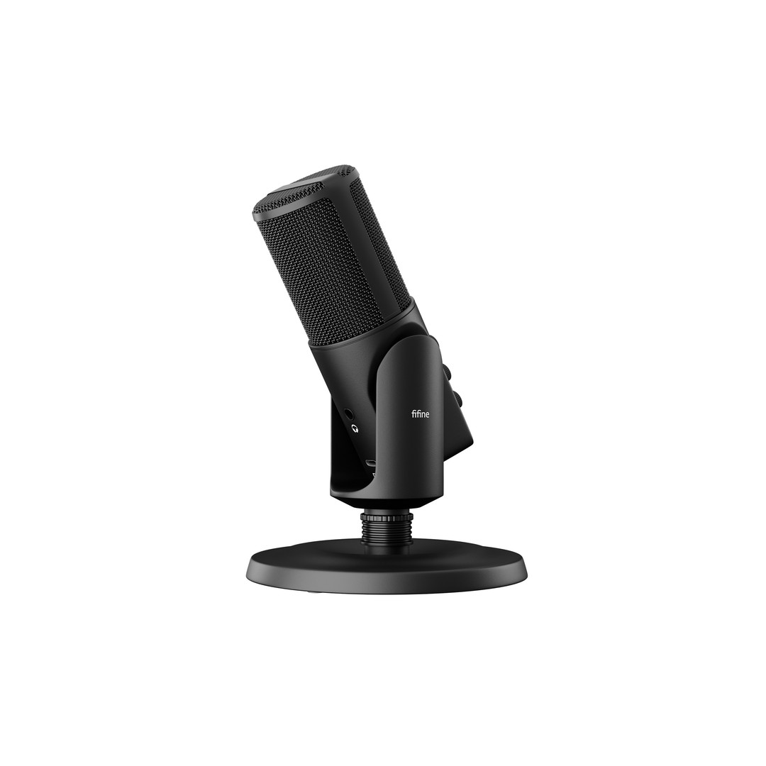 FIFINE Microphone 3D Model – High Poly PBR Asset, Multiple Formats - View 9