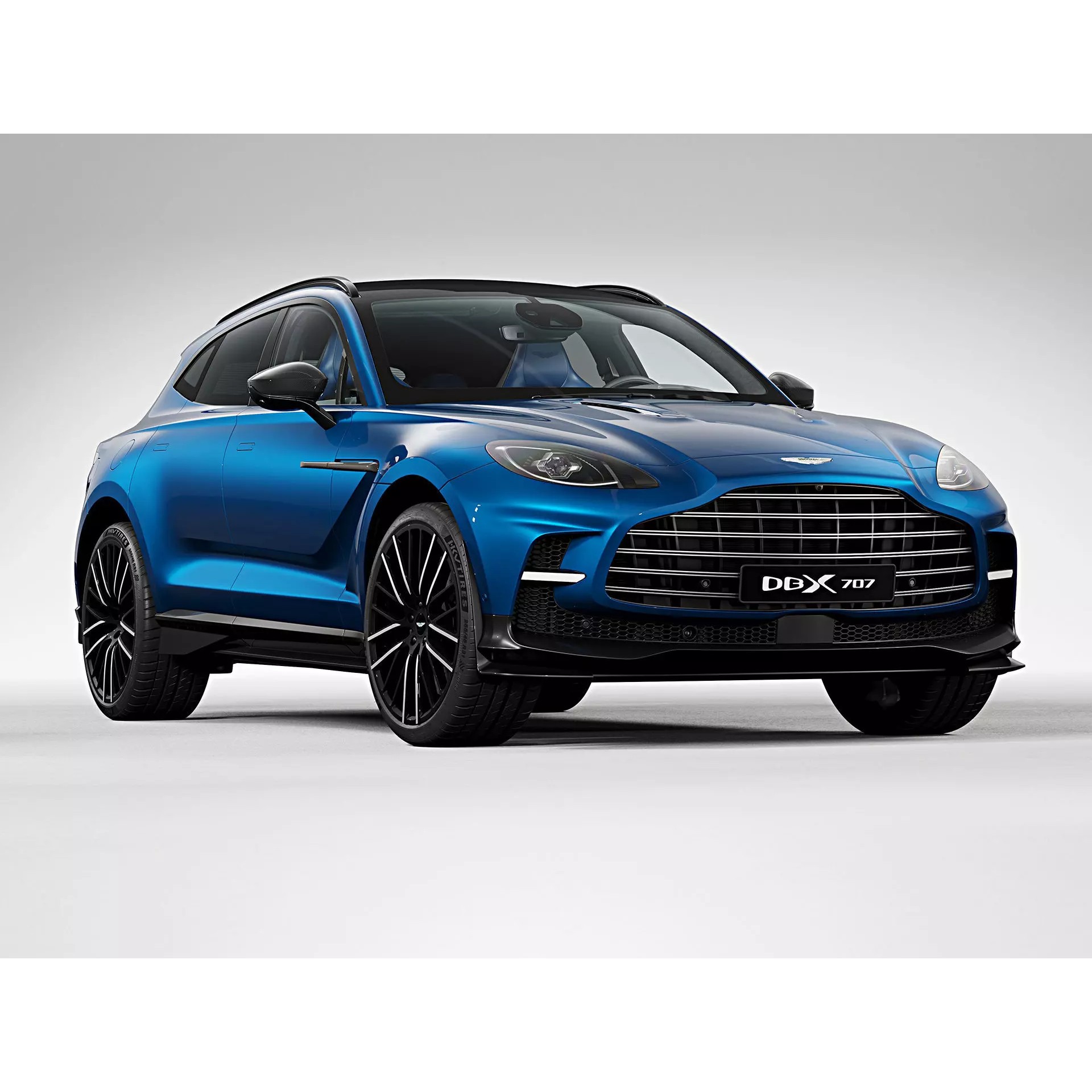 2023 Aston Martin DBX707 - High-Quality 3D Model - View 2