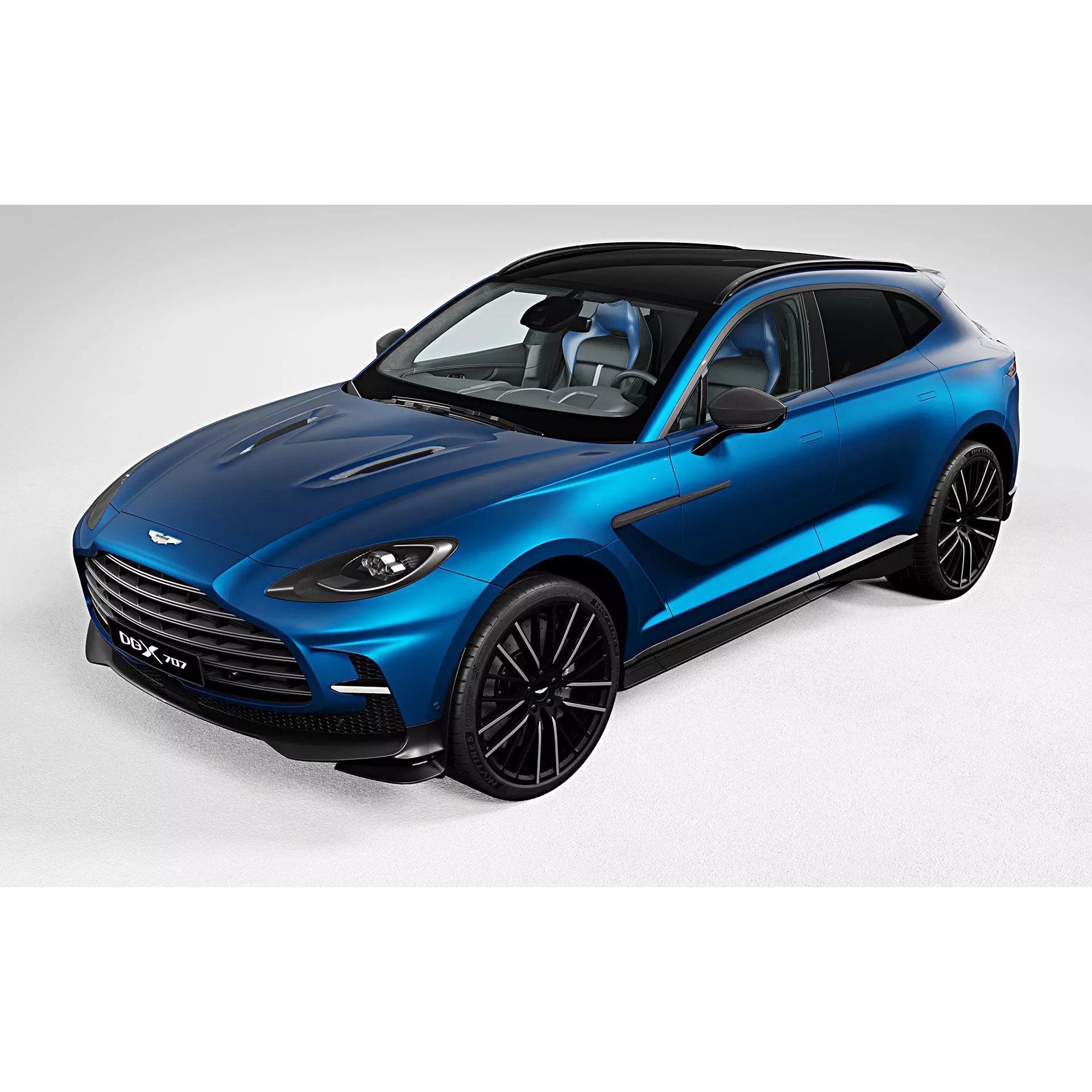 2023 Aston Martin DBX707 - High-Quality 3D Model - View 7