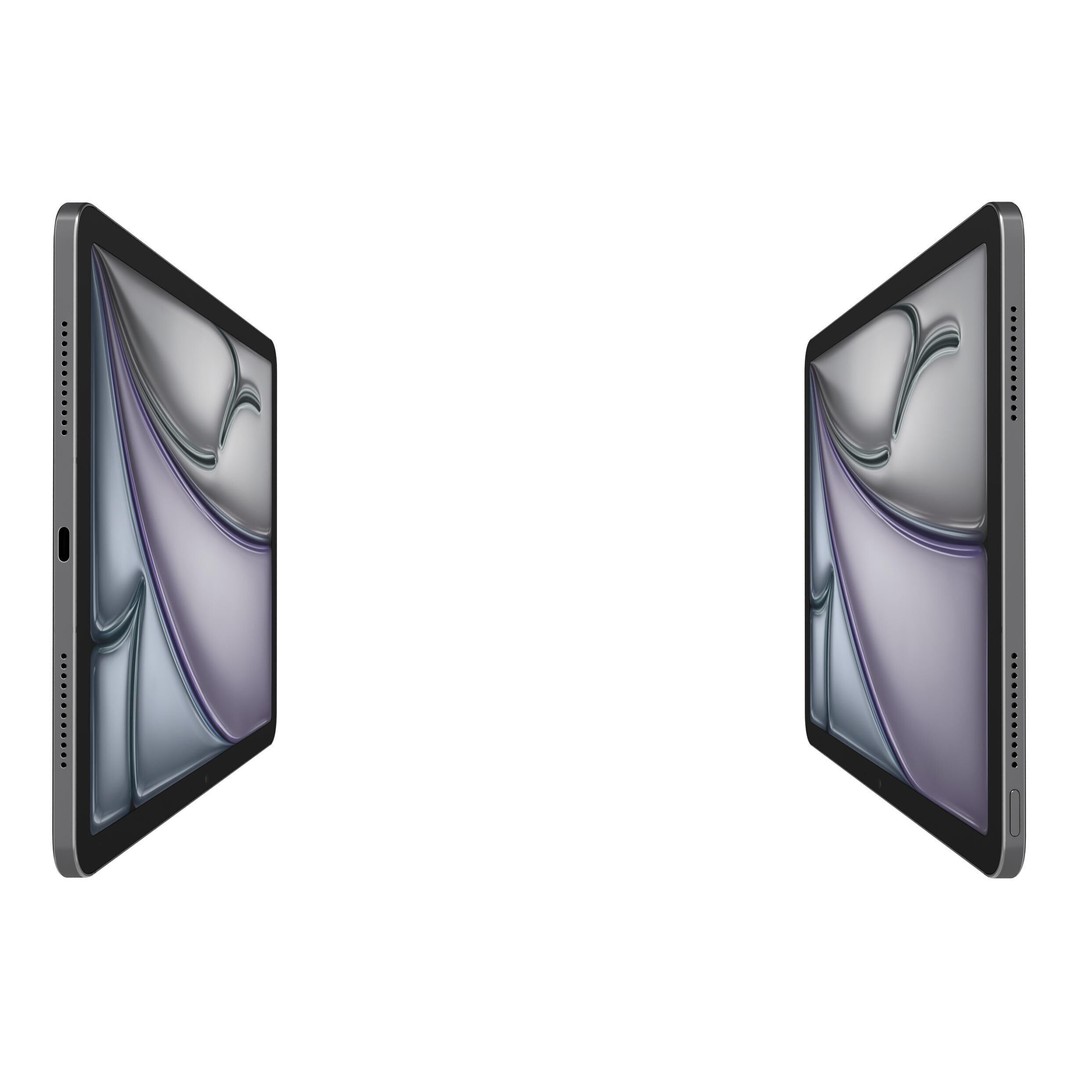 Apple iPad Air M3 3D Model – High Poly Space Gray, FBX, PBR Textures - View 10