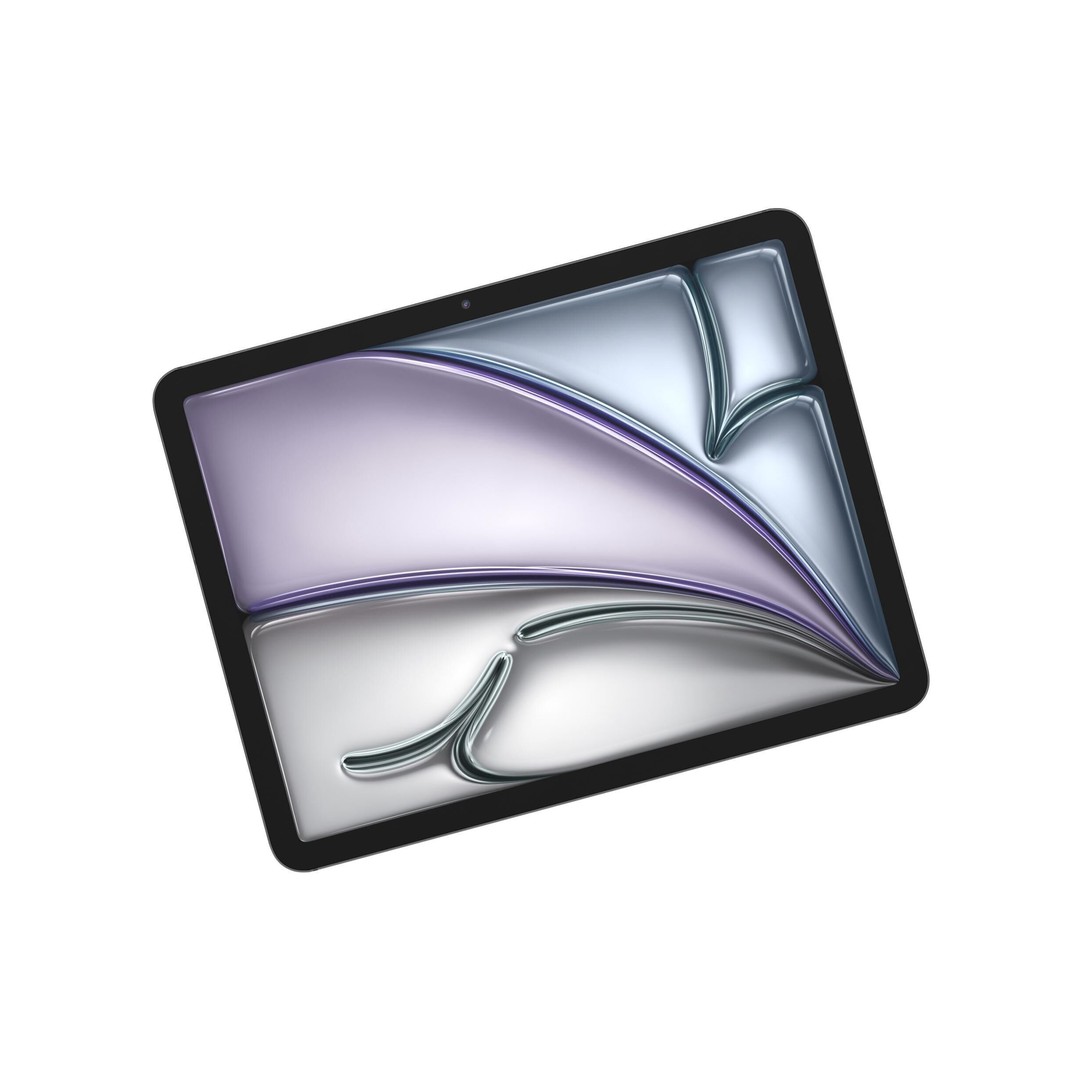 Apple iPad Air M3 3D Model – High Poly Space Gray, FBX, PBR Textures - View 12
