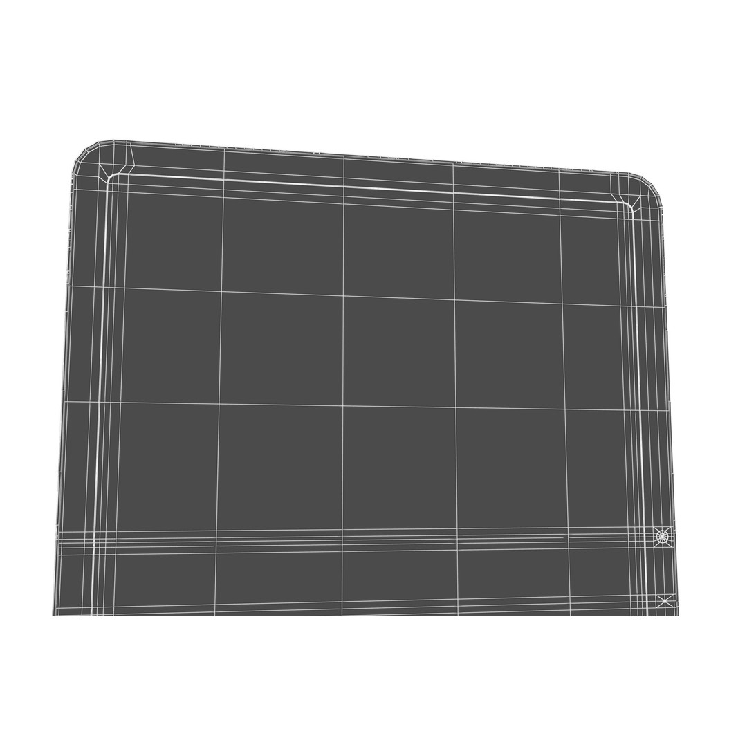 Apple iPad Air M3 3D Model – High Poly Space Gray, FBX, PBR Textures - View 20