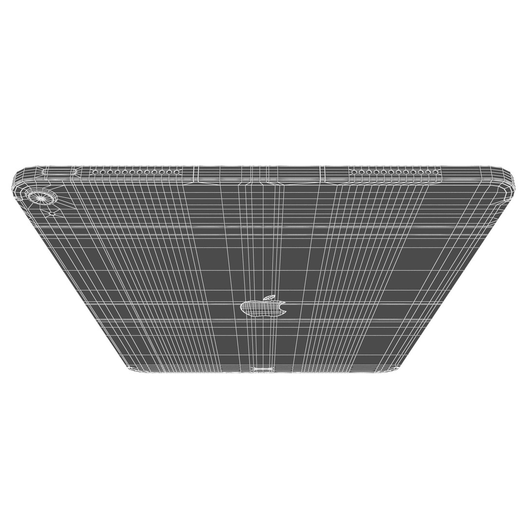 Apple iPad Air M3 3D Model – High Poly Space Gray, FBX, PBR Textures - View 25