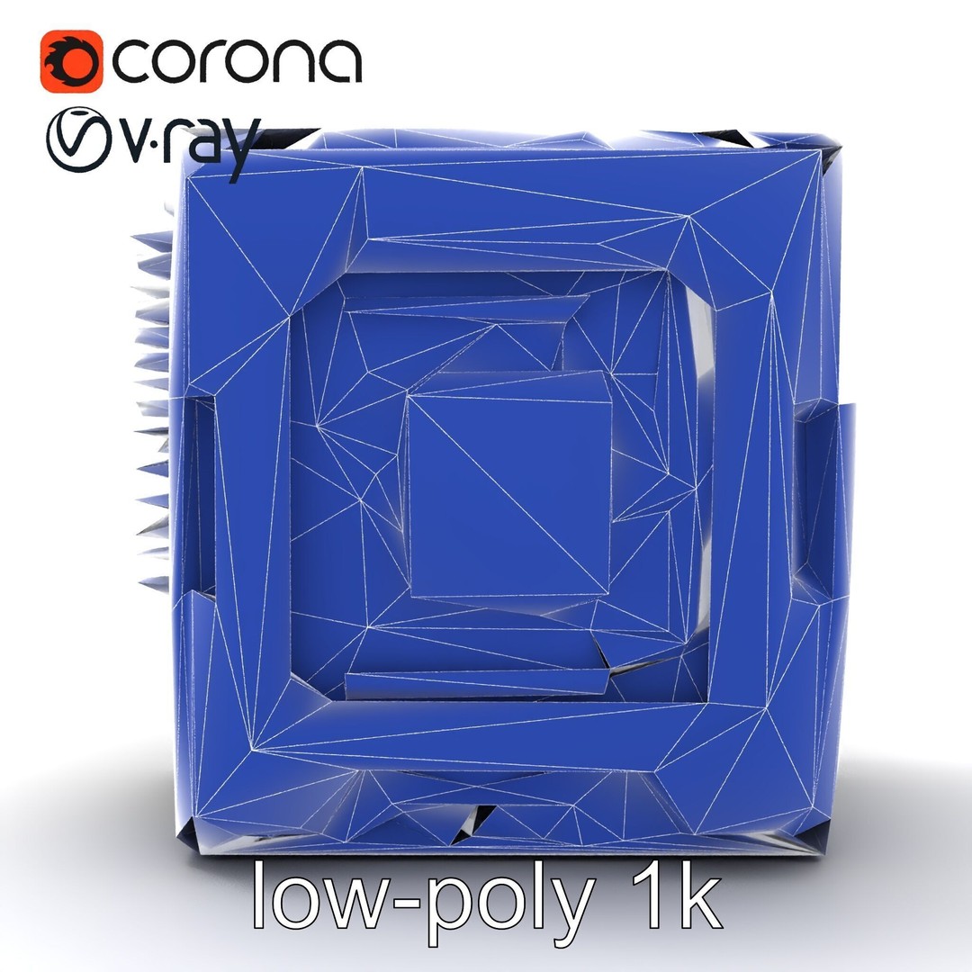 High-Performance CPU 3D Model – Low Poly Game Asset, FBX, PBR Textures - View 19