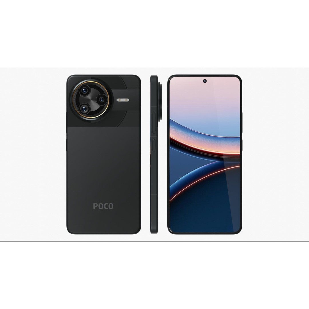 Xiaomi POCO F7 Ultra 3D Model – Realistic Mobile Phone, PBR Textures - View 16