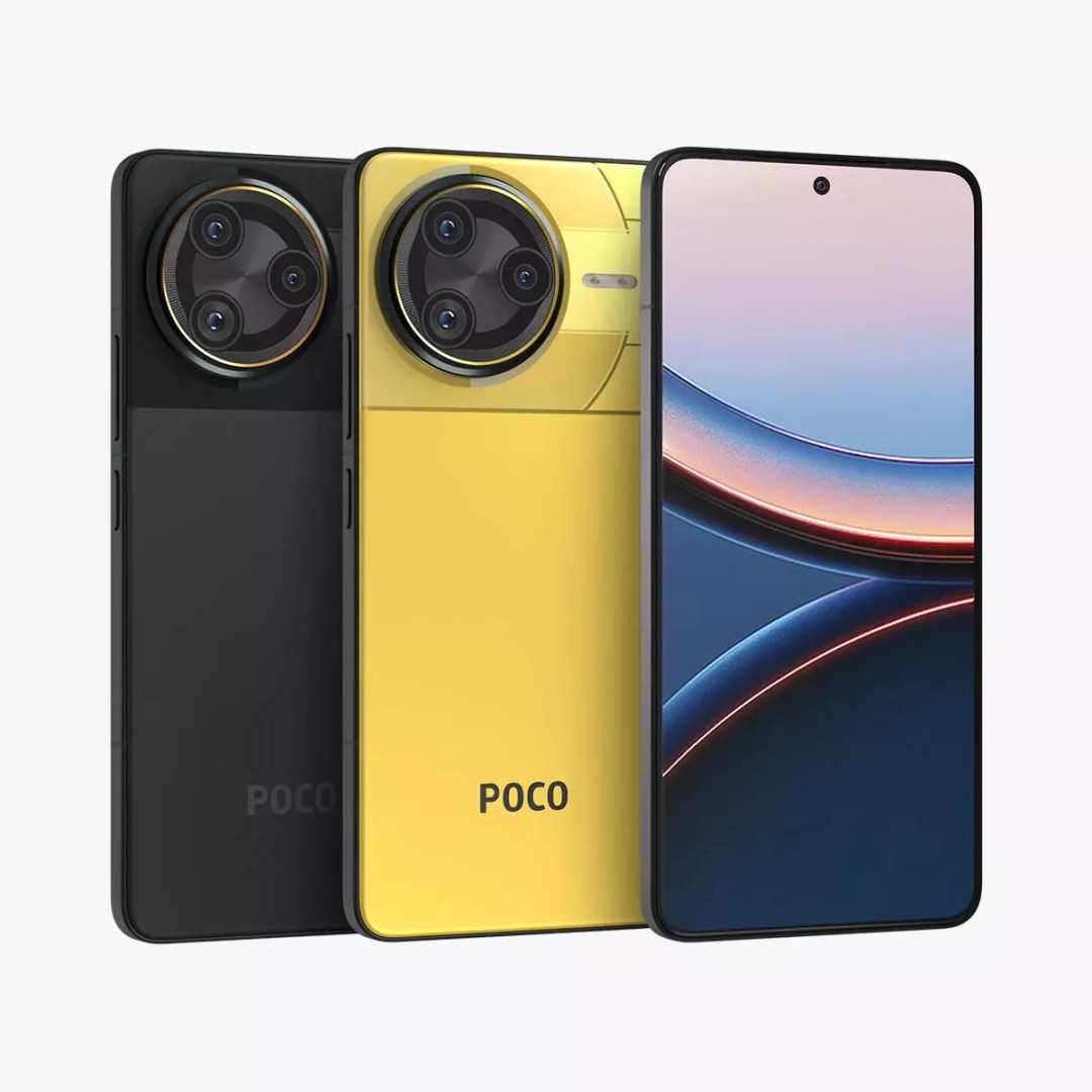 Xiaomi POCO F7 Ultra 3D Model – Realistic Mobile Phone, PBR Textures - View 2