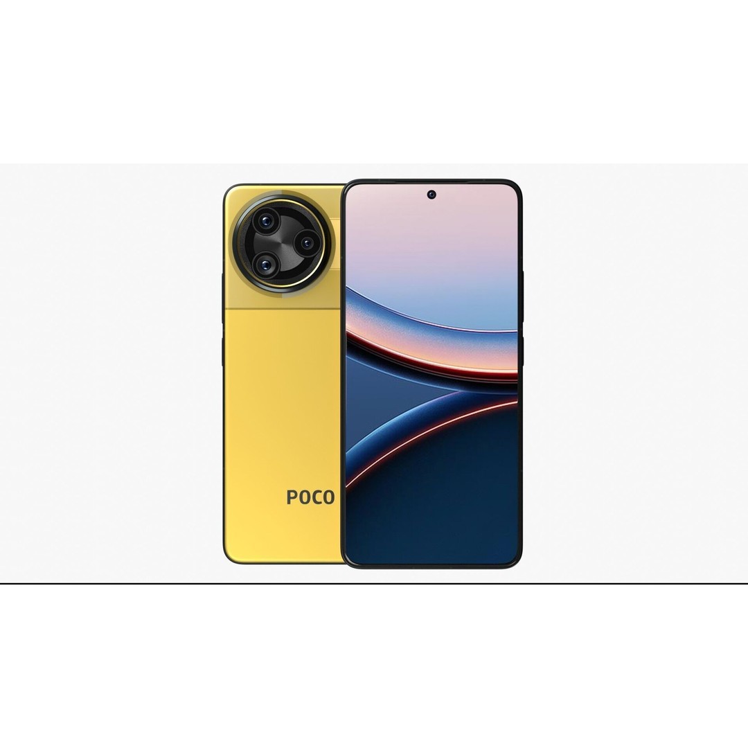 Xiaomi POCO F7 Ultra 3D Model – Realistic Mobile Phone, PBR Textures - View 4