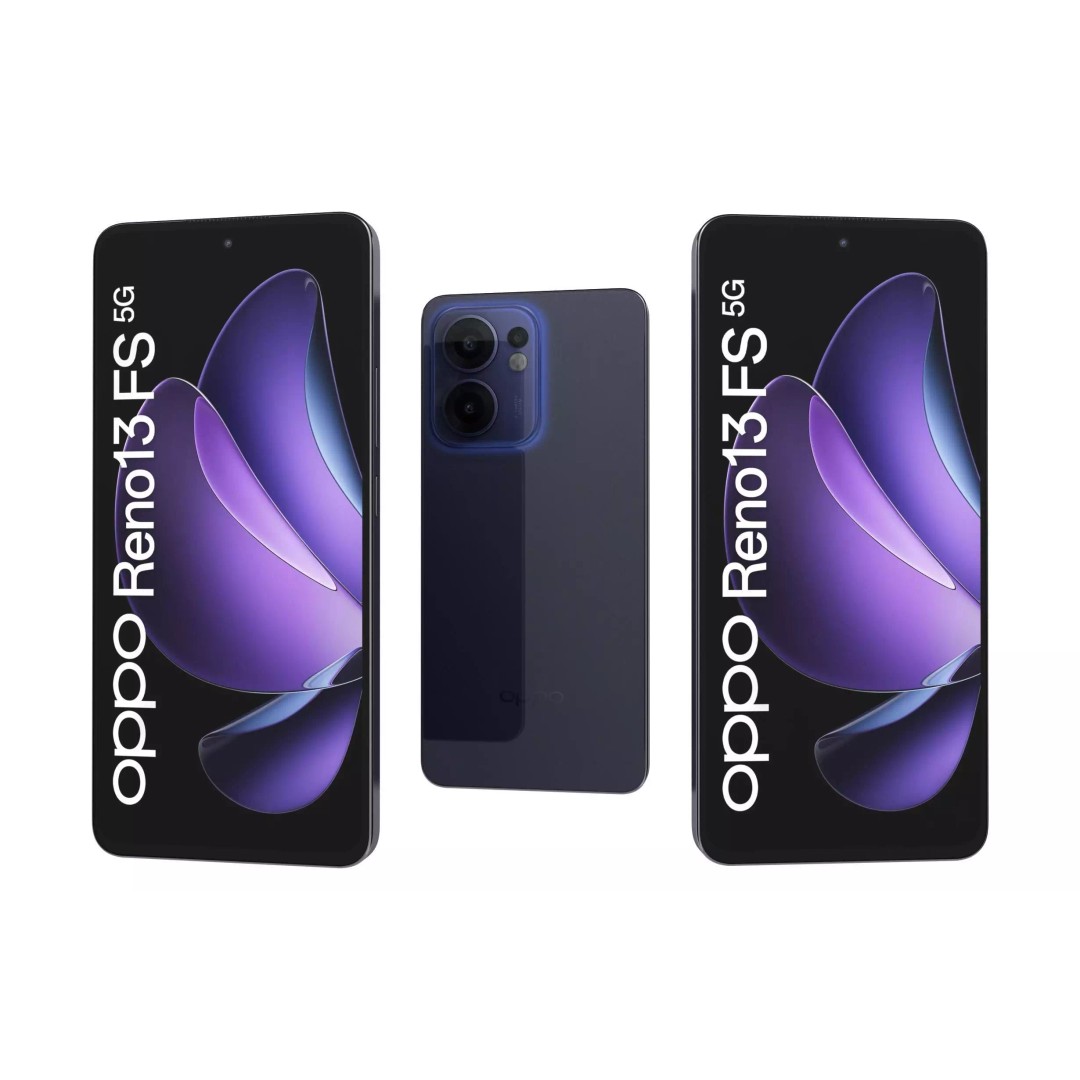 OPPO Reno13 F 5G Luminous Blue 3D Model – High Poly PBR Asset, FBX - View 2