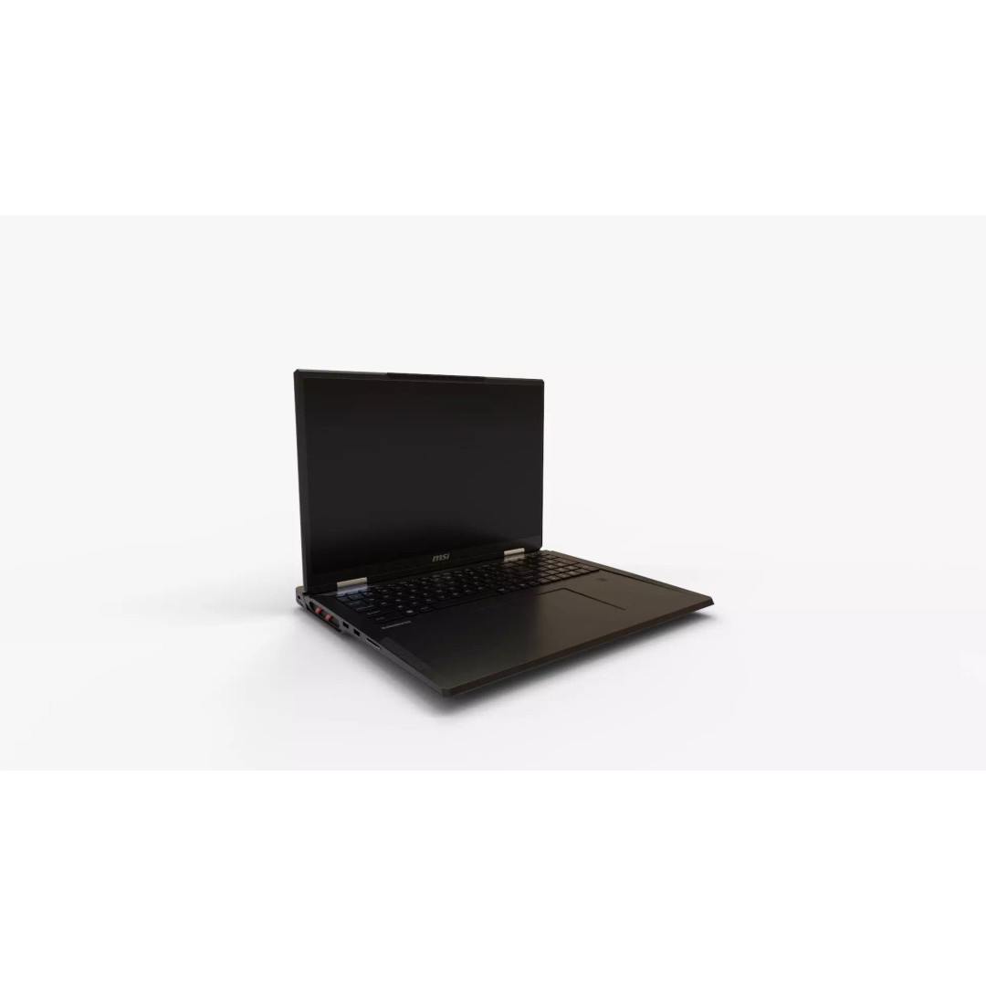 MSI Raider GE78 HX Gaming Laptop 3D Model – High-Quality PBR Asset, FBX, OBJ - View 2