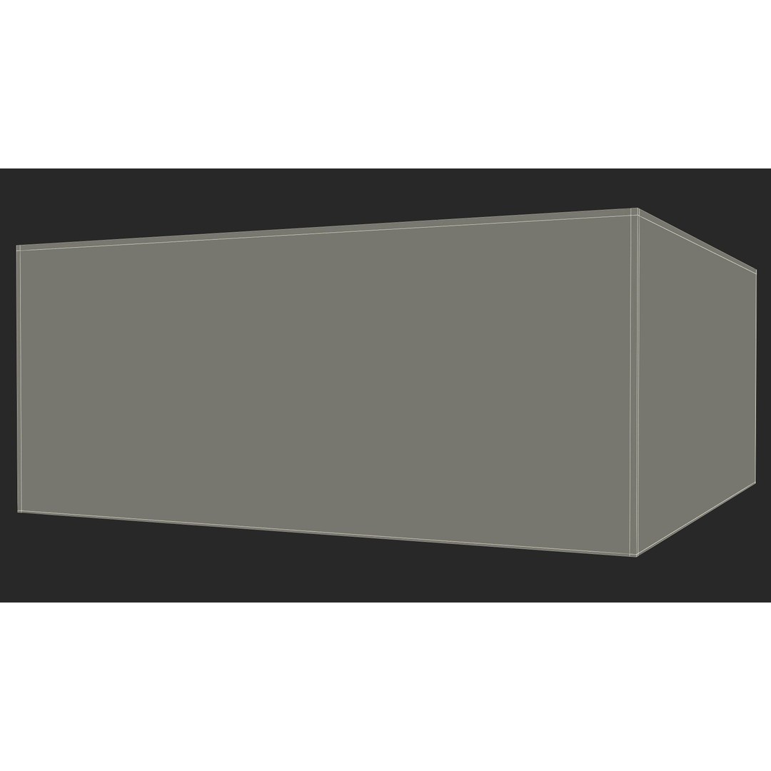 Box AirPods Pro 3D Model – High-Quality Cardboard Packaging Asset, FBX, OBJ - View 26