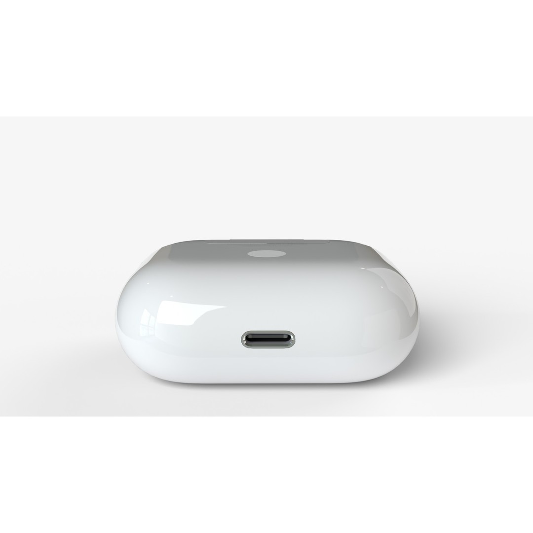 Apple AirPods 3D Model – High Poly PBR Textures, FBX & OBJ Formats - View 11