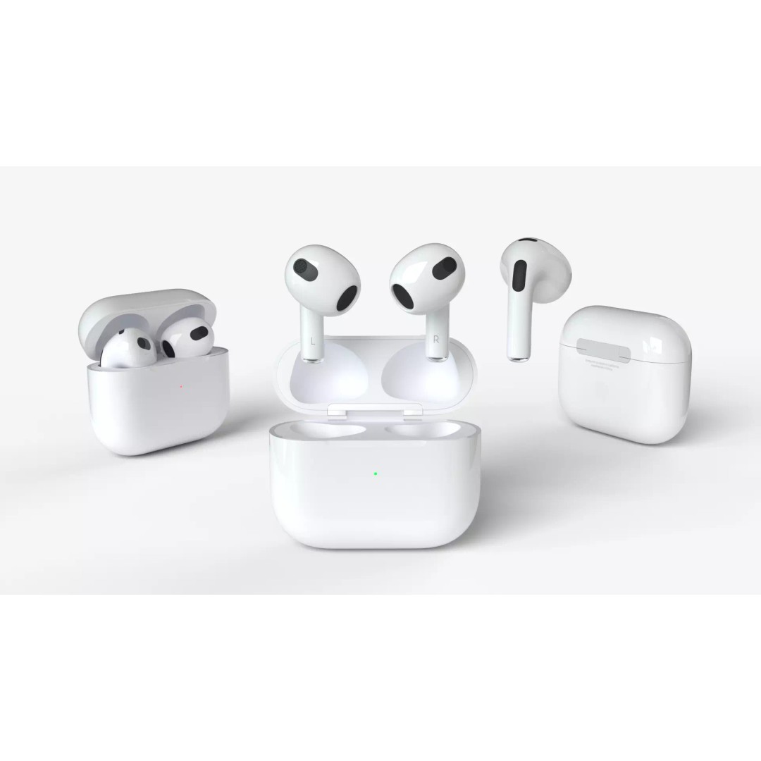 Apple AirPods 3D Model – High Poly PBR Textures, FBX & OBJ Formats - View 2