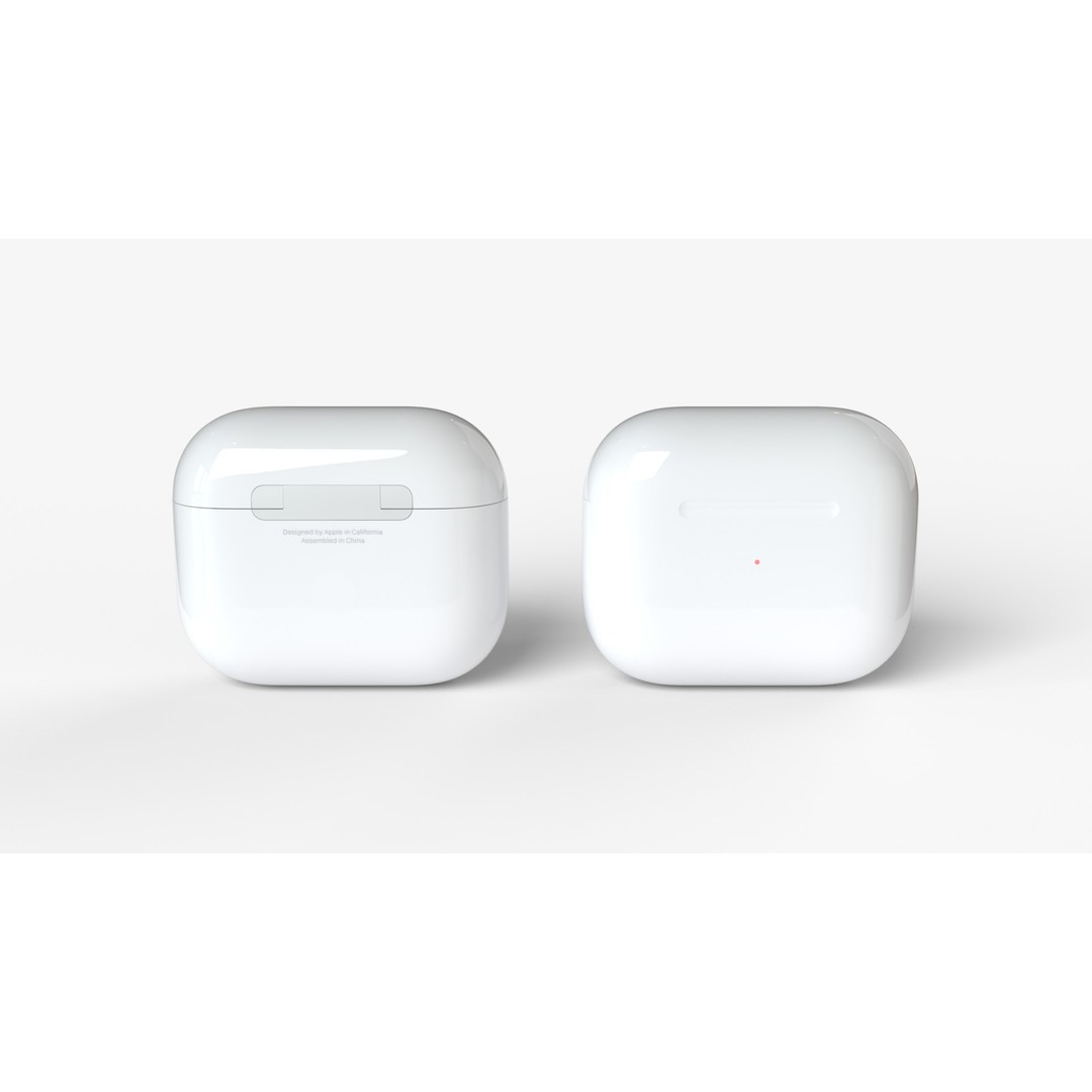 Apple AirPods 3D Model – High Poly PBR Textures, FBX & OBJ Formats - View 8