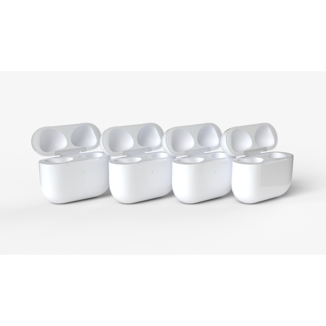 Apple AirPods 3D Model – High Poly PBR Textures, FBX & OBJ Formats - View 9